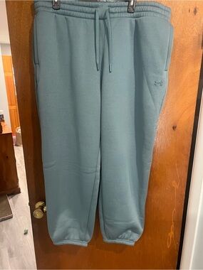 Under Armour Seafoam Green Fleece Joggers